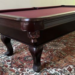 8’ Pool Table - Free Pro Delivery & Setup 