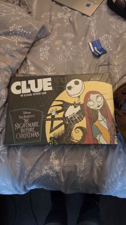 Disney Nightmare Before Christmas CLUE Boardgame