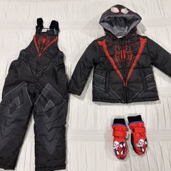 Toddler/kids Boy Snowsuit Set 4T