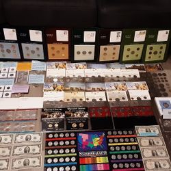 Huge Private Estate Rare Silver, Coin and Currency Collections

