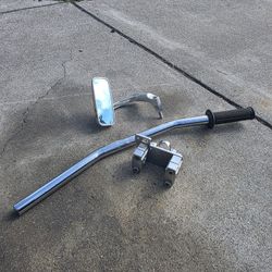 🔥 Honda Ruckus Chrome Stem + Bar + Mirror🔥