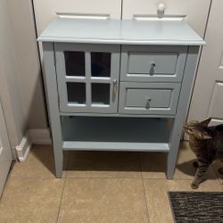 Small Side Table W/ Storage