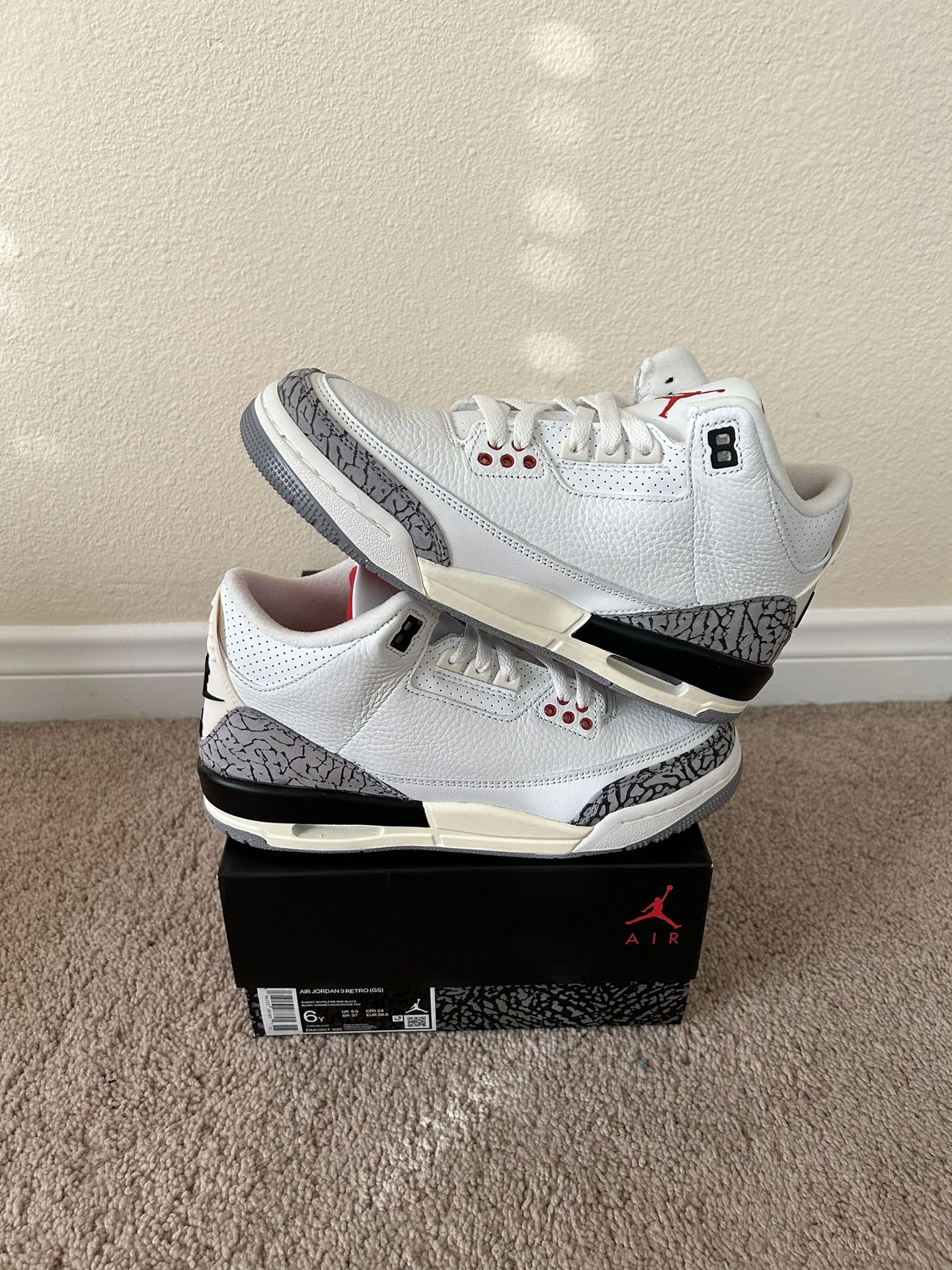 Air Jordan Retro “White Cement Reimagined” (GS)