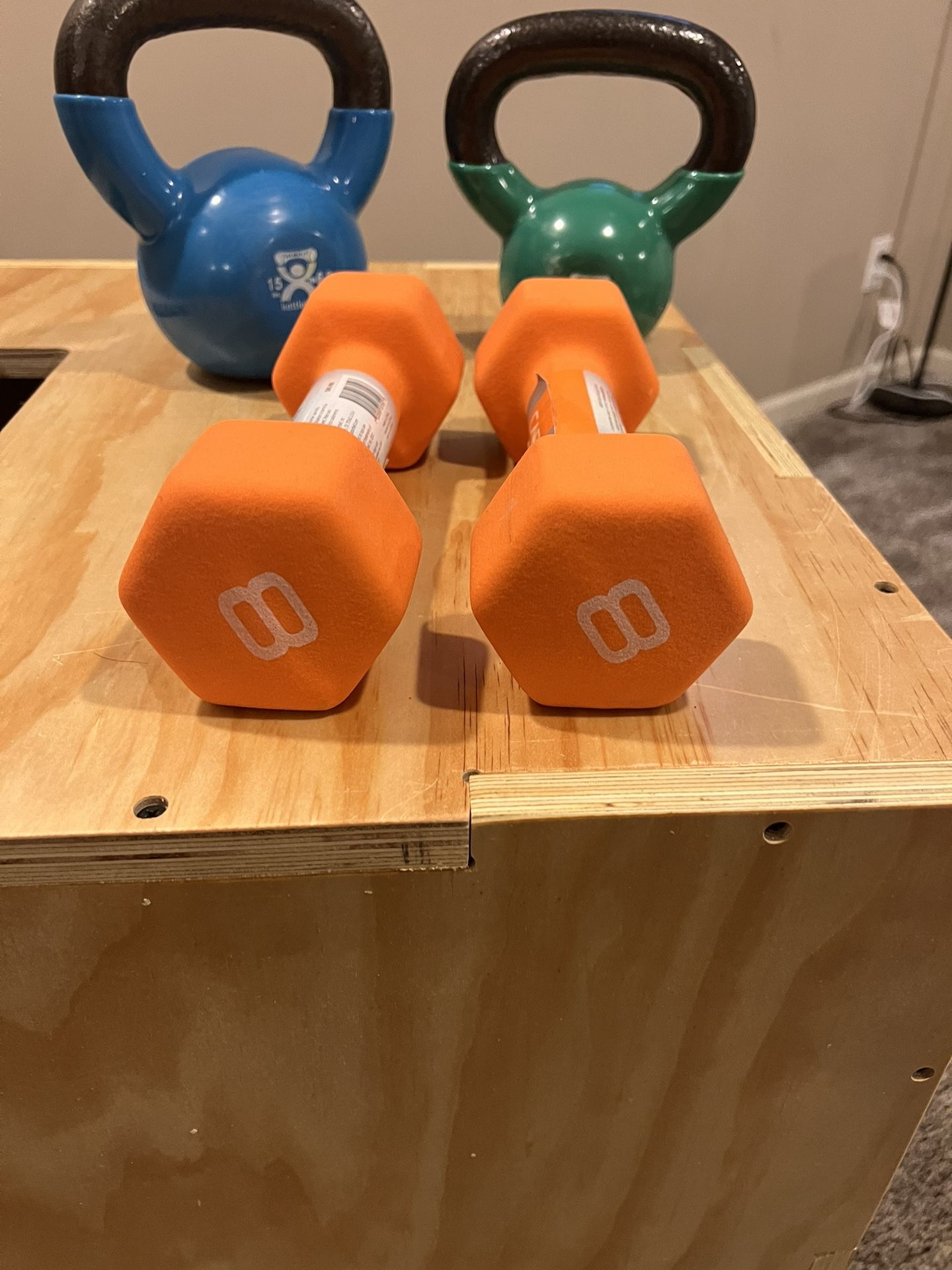 Kettle Bells And Dumb Bells