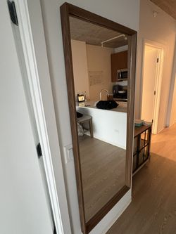 Large Mirror Standing Or Wall Mounted