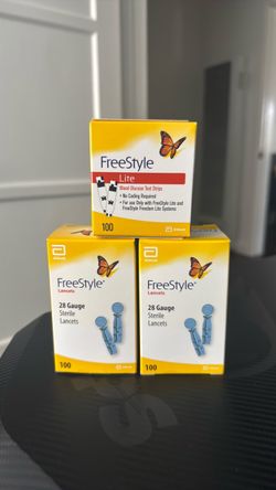 Diabetic test strips and gauge 100 count