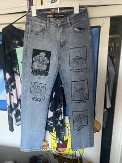 Naruto x Hypland Team 7 denim pants size 30