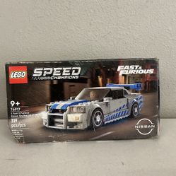 LEGO Speed Champions 2  Fast and furious NISSAN skyline GT-R 