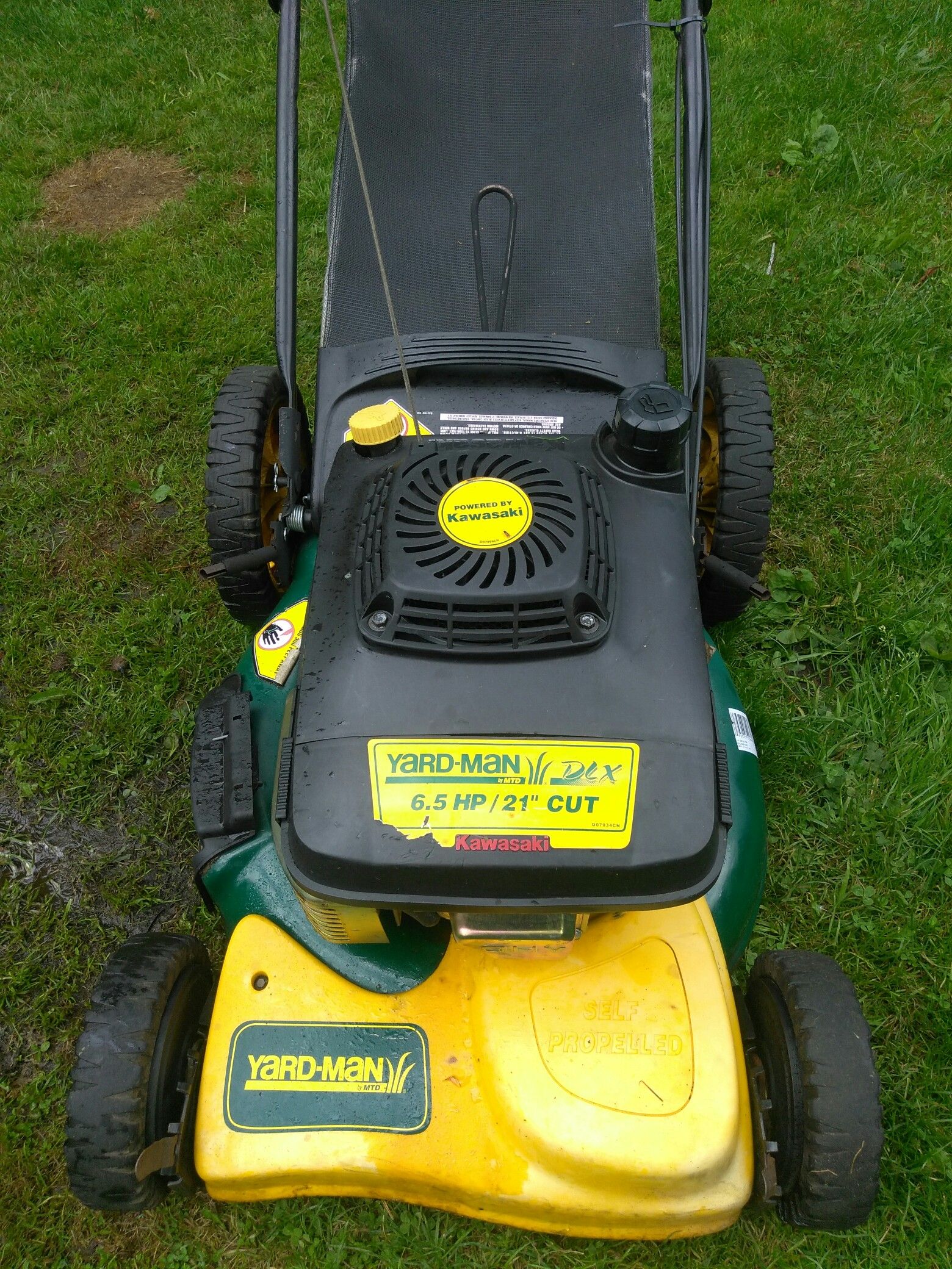 Commercial yardman self propelled mower with bag for Sale in Joint