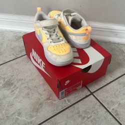 Nike(PS) Court Borough Low Recraft 'Pale Ivory Melon Tint'