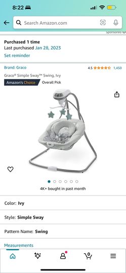 Graco Swing For Babies