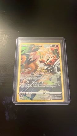 Pokemon Card Galarian Zapdos Promo