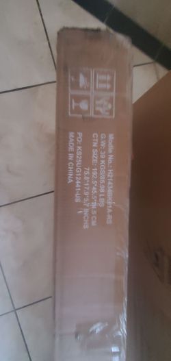 Modern Media Console with Storage- still in box