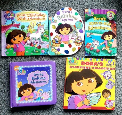 5 Dora The Explorer Books