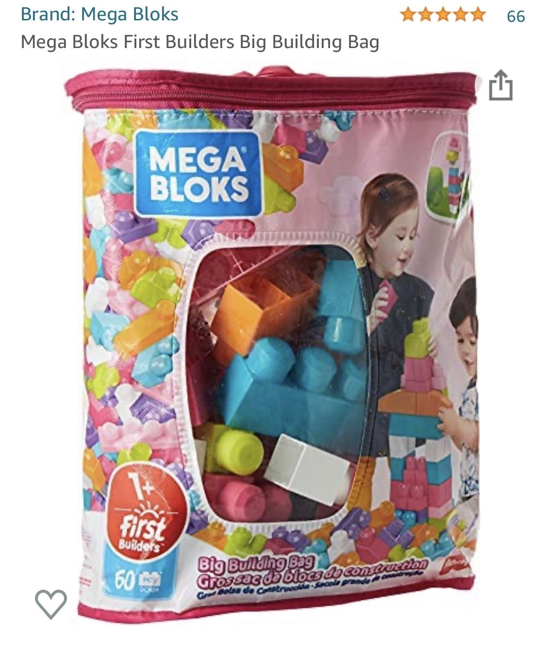 Mega Bloks 60+ Pieces