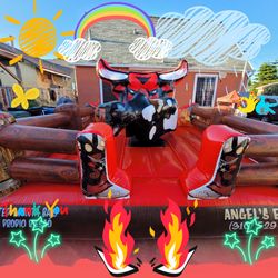 Mechanical Bull Inflatable Ride