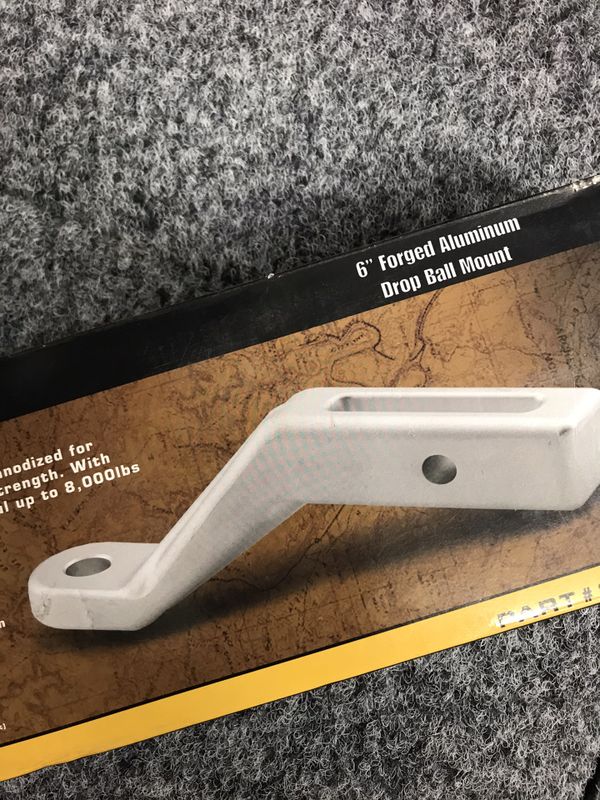 6 inch Drop Hitch (Forged Aluminum) for Sale in Corona, CA - OfferUp