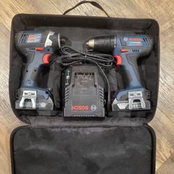 Bosch Drill + Impact Set 