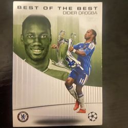 2024-25 Topps Didier Drogba Best of the Best: UCL Legends #BOTB-11 Chelsea FC
