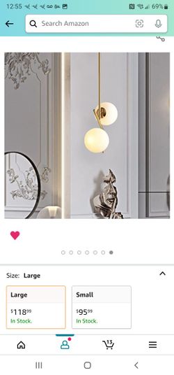 Mid Century Modern Kitchen Pendant Light 2-Lights Chandeliers Lighting Fixture, Golden with White Frosted Glass Globe Lampshade Pendant Light Fixture 