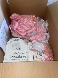 Girl baby shower decorations