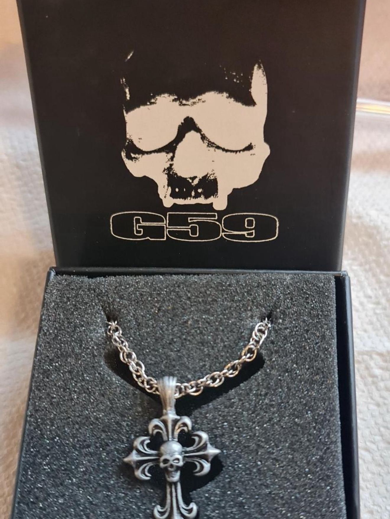 G59 Lonely Boy Chrome Chain And Pendant