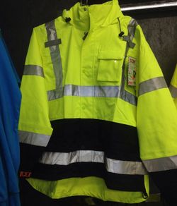 Class 3 Breathable, Waterproof, High Visibility Jacket