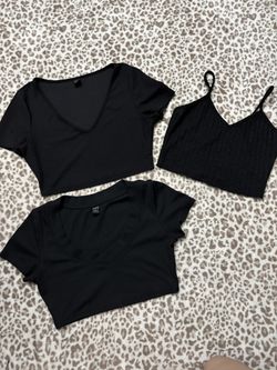 Bundle of Size Women’s Small Black Shirts