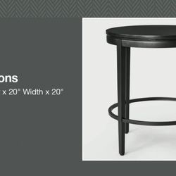Marvale End Table - Threshold™ designed with Studio McGee