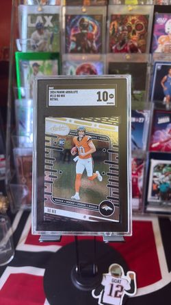2024 Panini Absolute Bo Nix Rookie Card SGC 10
