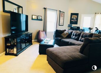 Brown Sectional