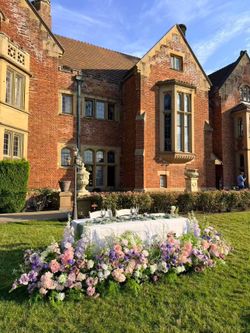Wedding Artificial Flower Arrangements – 8 Large + 8 Chair Flowers