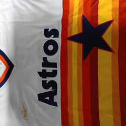 Throwback Astros  Personalized Jersey 