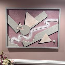 Large Abstract Wall Art (Offer Price)