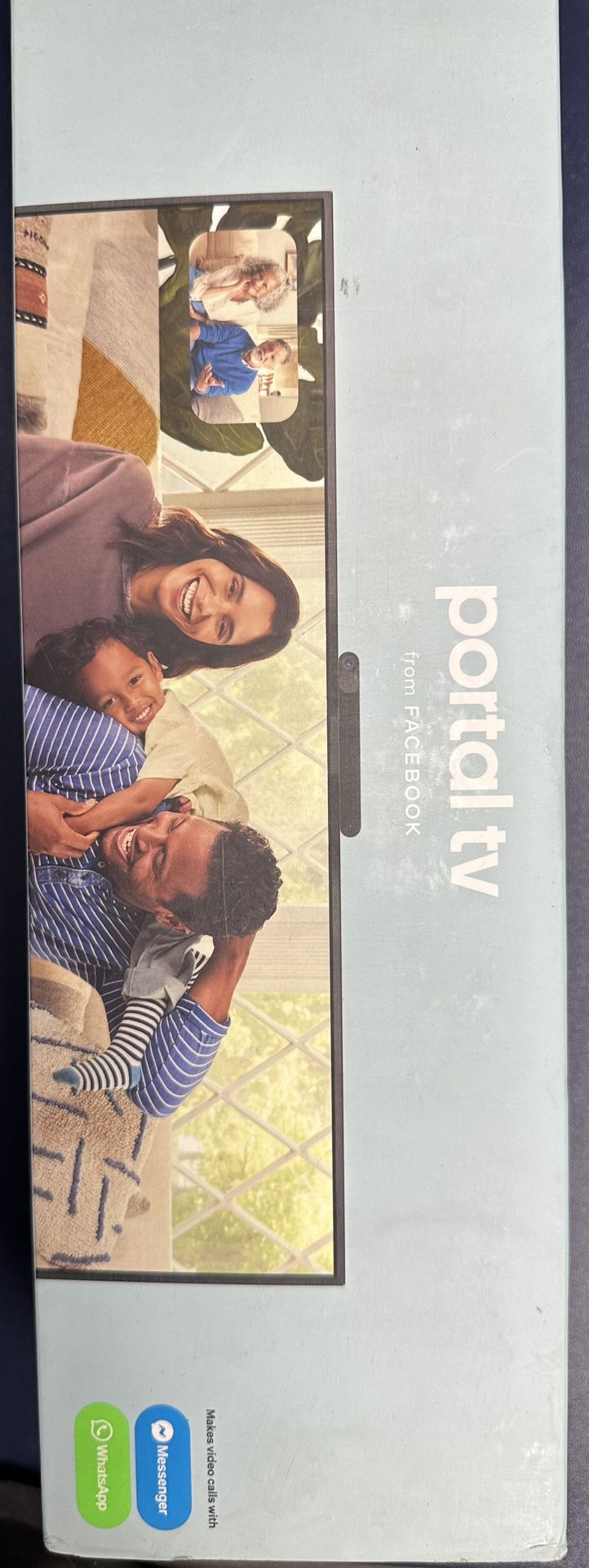 Meta Portal TV Smart Video Calling Camera with Remote Control – for Messenger, WhatsApp, Zoom, Netflix & Prime Video