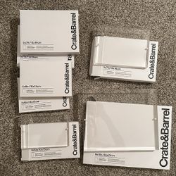 NEW!! Set Of 7 Crate & Barrel Picture Frames