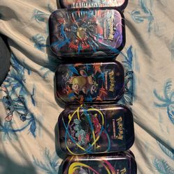 Mega evolution tins