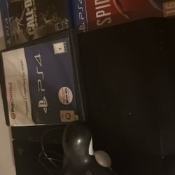 PS4 With 3 Games