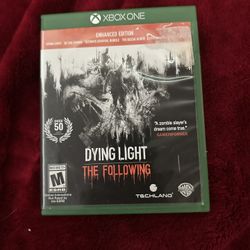 Xbox Game, Dying Light The Following 