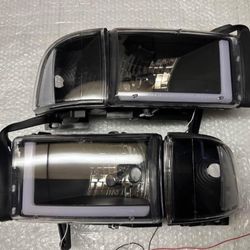 94-01 Dodge Ram 1500|94-02 Dodge Ram 2500/3500 Switchback Headlights Faros Calaveras Micas Luces 