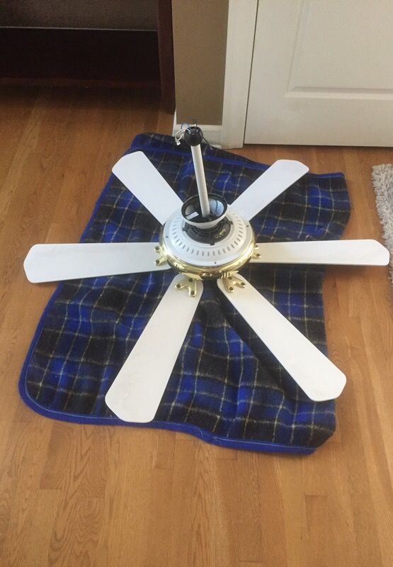 White Homestead Products Ceiling Fan For Sale In Overland Park Ks Offerup