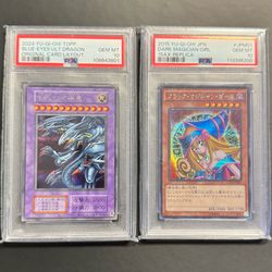 PSA 10 Slabs Japanese Yu Gi Oh