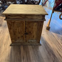Living Rustic Style Side Table 2 Available 