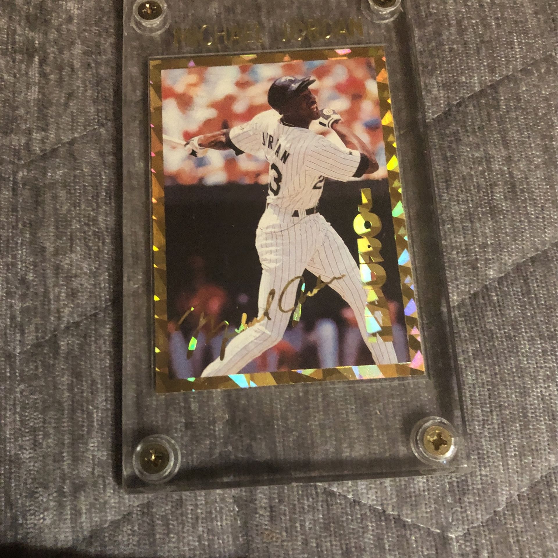 Michael Jordan Baseball Card, Willie Stargell.