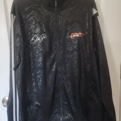 NEW RARE Adidas Dale Earnhardt Jr. Nascar Racing Jacket Black Full Zip  Sz. XL 