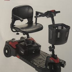 Drive Scott 3 Compact Travel 3-wheel Scooter
