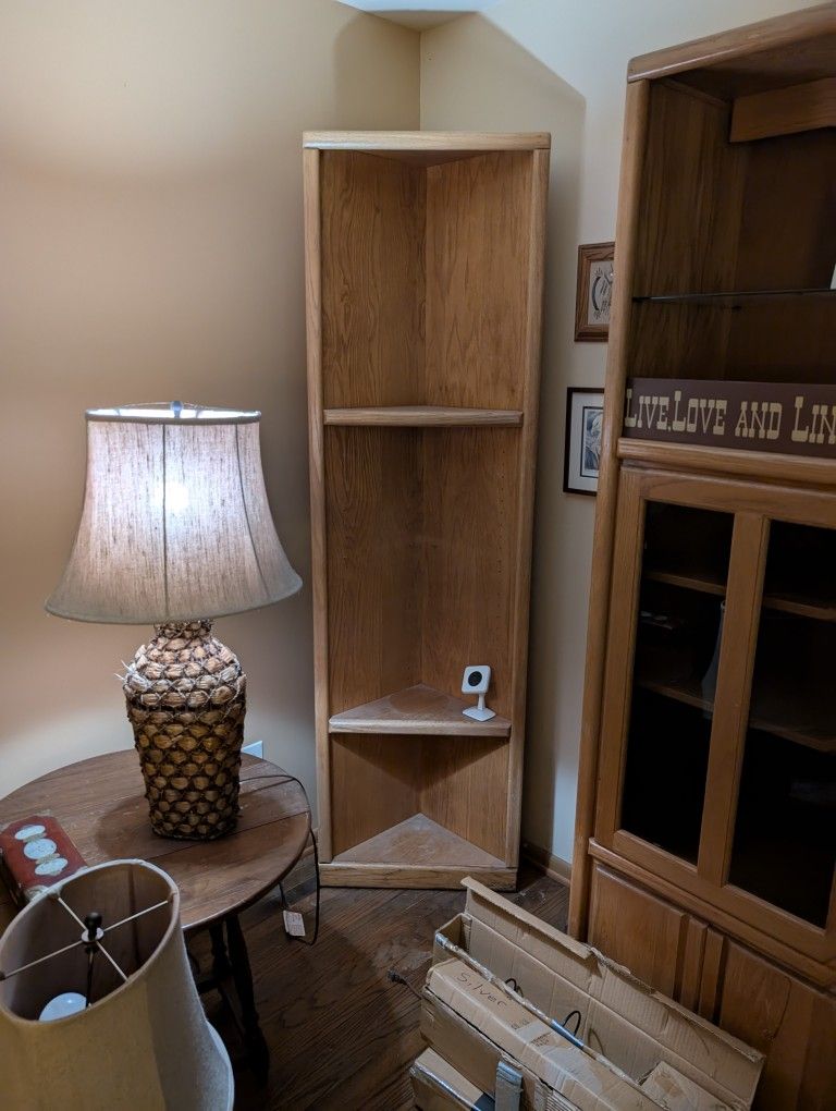 Corner Shelf Units