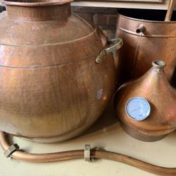 10 Gal Copper Moonshine Pat 