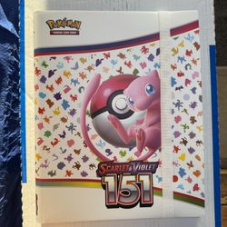 One - Pokemon 151 Mew Binder Only NEW
