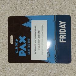 Friday PAX Badge $40